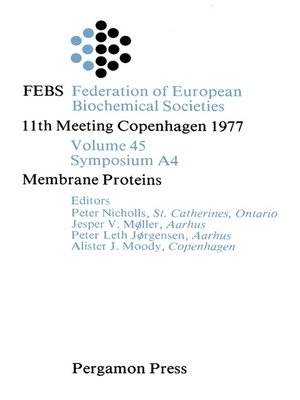 cover image of Membrane Proteins